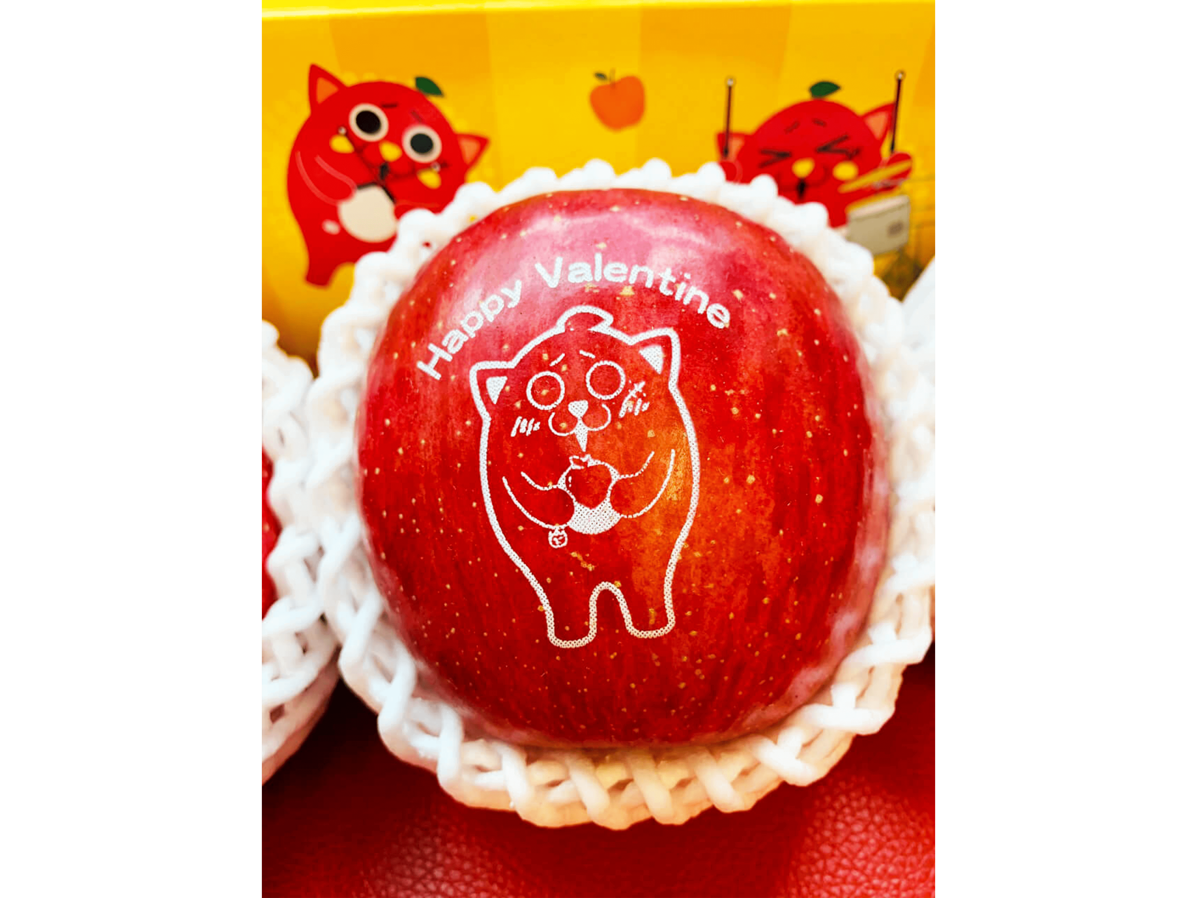 Happy ValentineデザインVer リンゴ